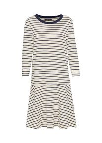Véro Moda VERO MODA, Damen Kleid 'NIRA', Blau / Weiß