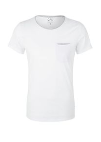 Q/S Designed By, Herren T-Shirt, Wei&szlig;