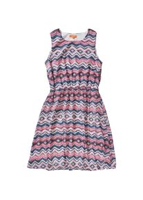 STACCATO, Mädchen Kleid, Marine / Hellblau / Lachs / Rosa