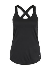 Nike, Damen Sport Top 'W NK DRY TANK ELASTIKA', Schwarz
