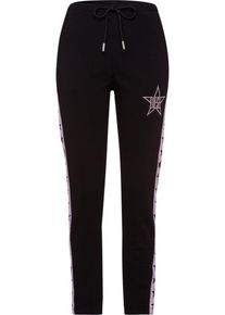 Diesel, Damen Hose 'Marin', Altrosa / Schwarz