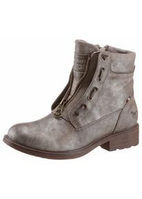 Mustang, Damen Winterboots, Dunkelbraun / Taupe