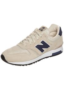 New Balance, Herren Sneaker 'ML565-SBN-D', Beige / Dunkellila / Wei&szlig;