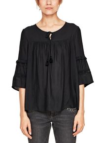 s.Oliver RED LABEL, Damen Bluse, Schwarz