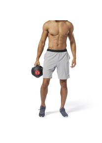 Reebok, Herren Sporthose, Grau / Schwarz