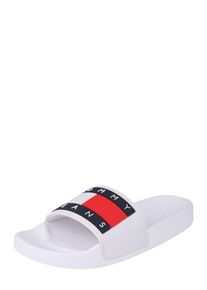 Tommy Jeans, Damen Slipper 'BUBBLE', Navy / Rot / Weiß