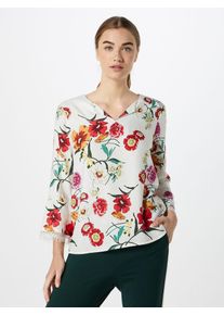 s.Oliver RED LABEL, Damen Bluse, Feuerrot / Weiß