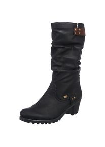Rieker, Damen Stiefel, Schwarz