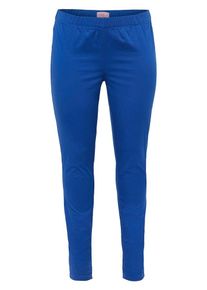 sheego Casual, Damen Schlupfhose mit Gummizugbund, Royalblau