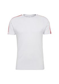 Urban Classics, Herren T-Shirt, Gr&uuml;n / Rot / Wei&szlig;