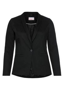 sheego Style, Damen Blazer, Schwarz