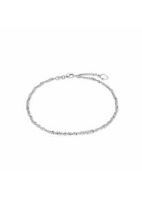 Amor, Damen Fußkette mit Anhänger 'Herz', Silber