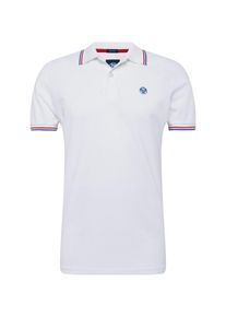 North Sails, Herren Polo-Shirt, Wei&szlig;