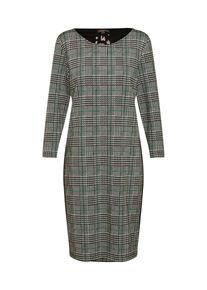 Street One, Damen Kleid, Gr&uuml;n / Schwarz / Wei&szlig;
