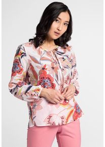 Eterna, Damen Bluse, Koralle / Altrosa / Weiß