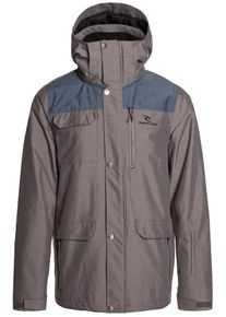 Rip Curl, Herren Snowboardjacke 'Cabin', Blau / Taupe