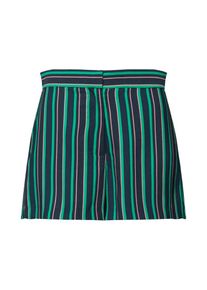Vila, Damen Shorts 'STRATELLA', Navy / Gr&uuml;n