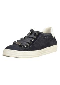 Ara, Damen Sneaker, Creme / Dunkelblau