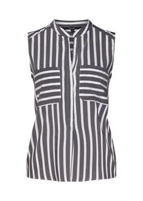 V&eacute;ro Moda VERO MODA, Damen Bluse 'Erika', Schwarz / Wei&szlig;