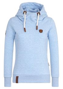 Naketano, Damen Pullover 'Schmierlappen', Hellblau