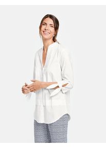 Gerry Weber, Damen Bluse, Wei&szlig;