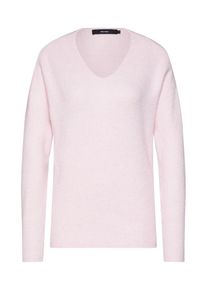 Véro Moda VERO MODA, Damen Pullover 'VMLEFILE LS V-NECK', Pink