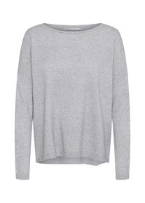 Only, Damen Pullover, Hellgrau / Graumeliert