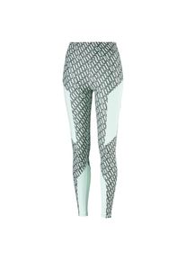 Puma, Damen Leggings 'Bold Graphic', Mint / Schwarz
