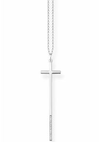 Thomas Sabo, Damen Lange Kette 'Kreuz, D_KE0024-725-14-L80v', Silber