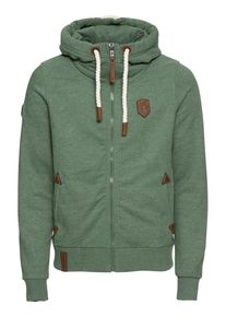 Naketano, Herren Sweatjacke 'Schwarzkopf', Grasgrün