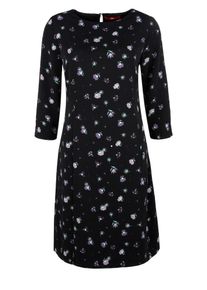 s.Oliver RED LABEL, Damen Kleid, Helllila / Rosa / Schwarz