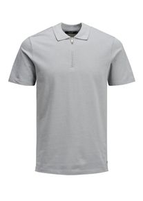 Jack & Jones JACK & JONES, Herren Poloshirt, Rauchgrau
