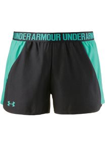 Under Armour, Damen Shorts 'Play Up', Aqua / Schwarz