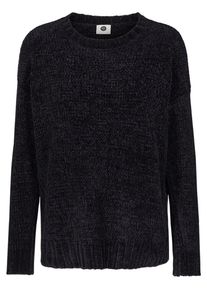 PEP, Damen Pullover, Schwarzmeliert