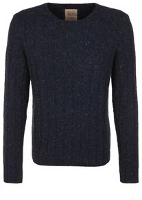 Better Rich, Herren Strickpullover 'CREW RIB', Blau