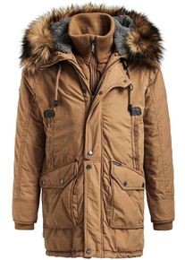 Khujo, Herren Mantel 'Trevor', Karamell