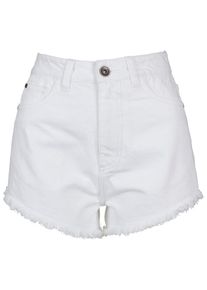 Urban Classics, Damen Hotpants, Weiß