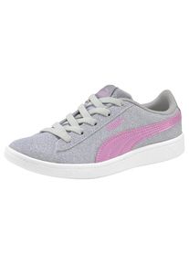 Puma, M&auml;dchen Sneaker 'Vikky', Lila / Silber / Wei&szlig;