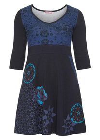 Joe Browns, Damen Jerseykleid mit Druck, Dunkelblau