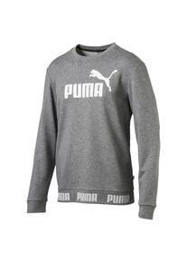 Puma, Herren Sweatshirt, Graumeliert / Weiß