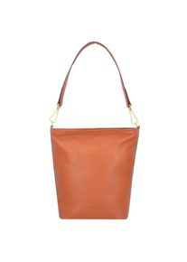 Bree, Damen Stockholm 44 Mini Bag Schultertasche Leder 20 cm, Koralle