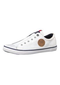 s.Oliver RED LABEL, Herren Sneaker 'Dot', Nachtblau / Braun / Rot / Weiß