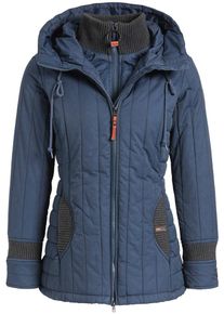 Khujo, Damen Jacke 'TWEETY PRIME2', Blau / Schwarz