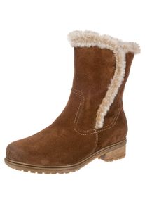 Ara, Damen Winterstiefeletten 'Kansas', Beige / Braun