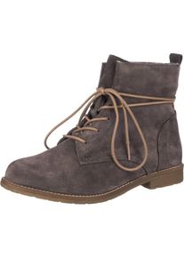 Pier One, Damen Schn&uuml;rstiefelette, Greige