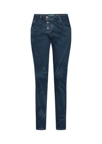 PLEASE, Damen Jeans 'trousers', Blau / Schwarz