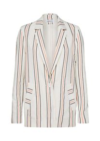 EDITED, Damen Blazer 'Melia ', Creme / Rot / Schwarz