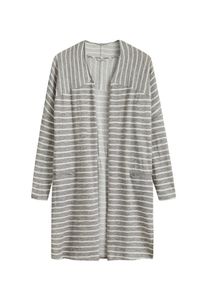 Sandwich, Damen Vest, Graumeliert / Wei&szlig;