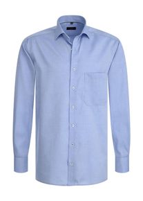 Eterna, Herren Langarm Hemd COMFORT FIT, Blau