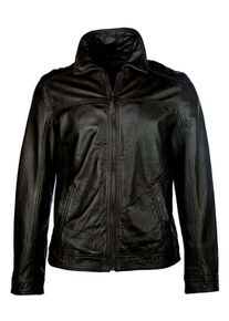 Mustang, Herren Lederjacke ' Ward ', Schwarz